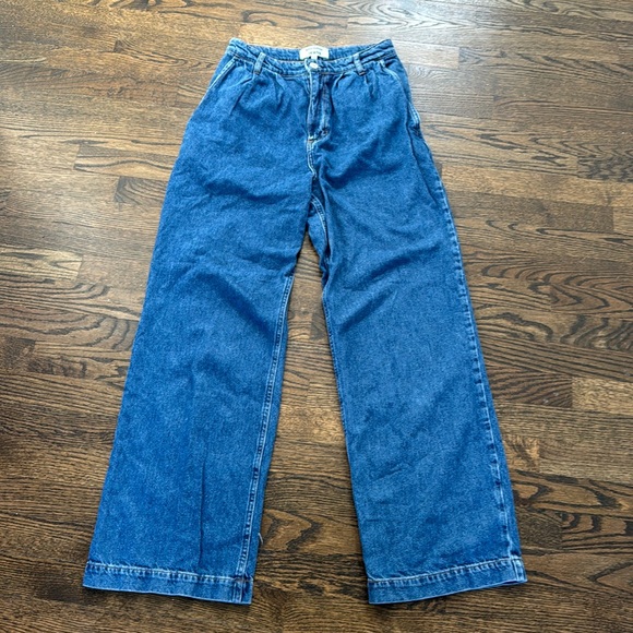Reformation High Rise Blue Jeans - Picture 4 of 11